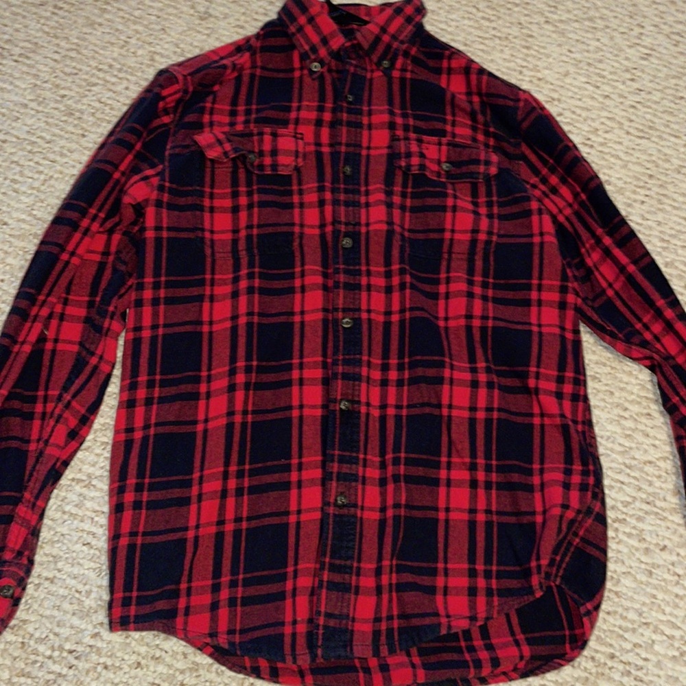 Faded Glory Small Flannel